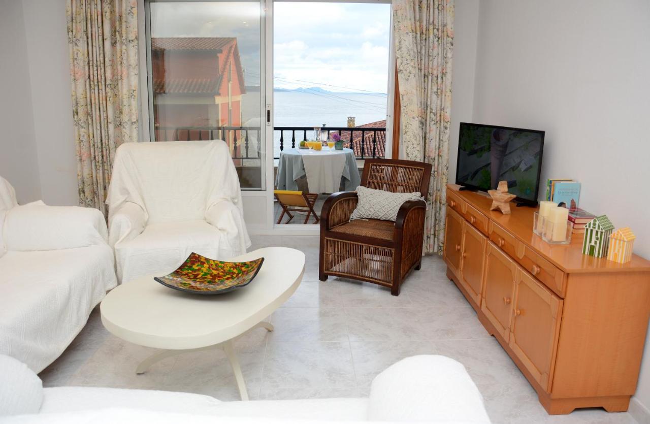 Appartement Desconectaengalicia Mantela, Vistas Puerto Deportivo, 20M Playa à Sanxenxo Extérieur photo